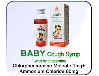 Baby Cough Syrup with Antihistamine